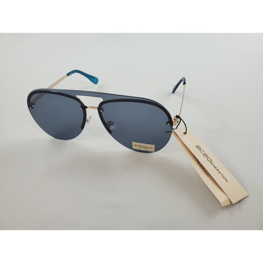 BCBGeneration women sunglasses 100% UVA & UVB protection gold blue $98